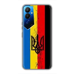 Украинские Чехлы для Tecno POVA 4 (LG7n) с картинкой УПА (AlphaPrint)
