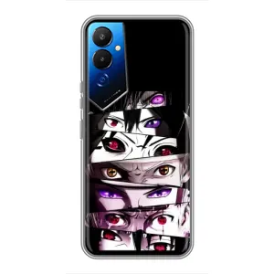 Анимешный чехол для Tecno POVA 4 (LG7n) (Глаза Аниме)