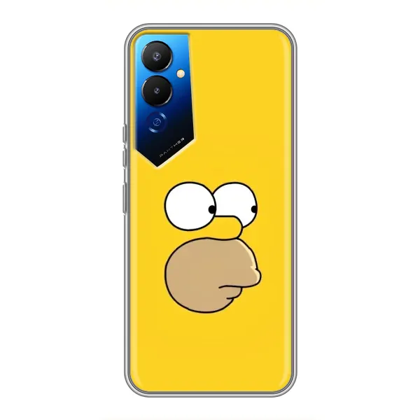 Чохол з принтом «Гомер» для TECNO POVA 4 (LG7n)