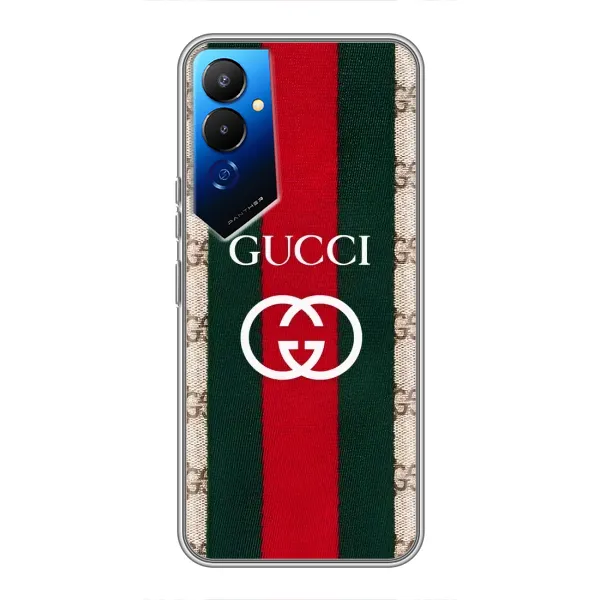 Чехол с принтом «Gucci дизайн» для TECNO POVA 4 (LG7n)