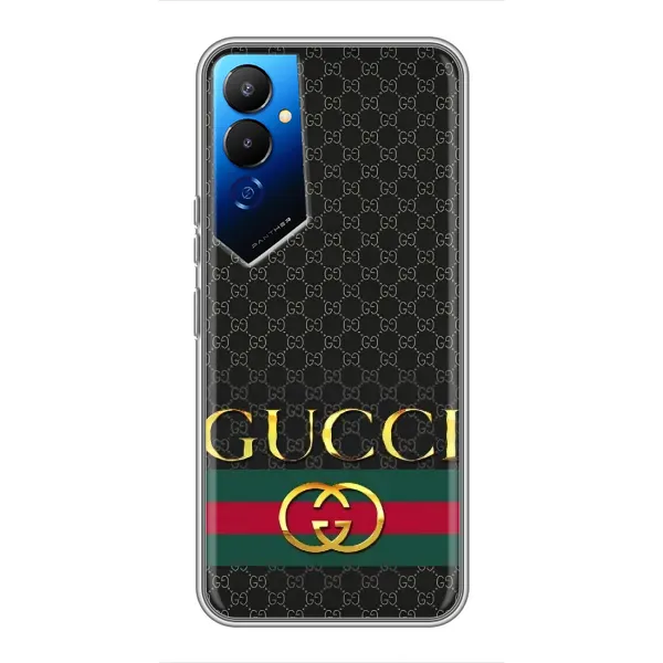 Чехол с принтом «Gucci оригинал» для TECNO POVA 4 (LG7n)