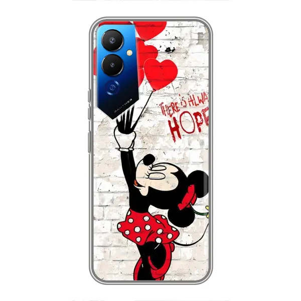 Чехол с принтом «Heart Minni» для TECNO POVA 4 (LG7n)