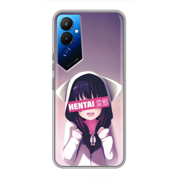 Чохол з принтом «Hentai chan» для TECNO POVA 4 (LG7n) Чохол з принтом «Hentai chan» для TECNO POVA 4 (LG7n)