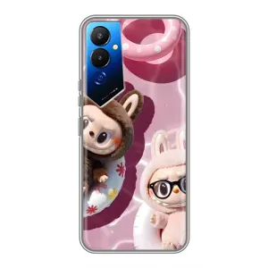 Чохол з Лабубу на Tecno POVA 4 (LG7n) (Іграшка Лабубу)