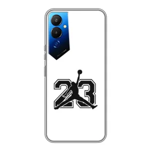 Чехлы для Tecno POVA 4 (LG7n) - с картинкой JORDAN (AlphaPrint) (Jordan 23)