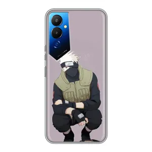 Чехлы Персонажи Аниме Наруто для Tecno POVA 4 (LG7n) (AlphaPrint) (Какаши)