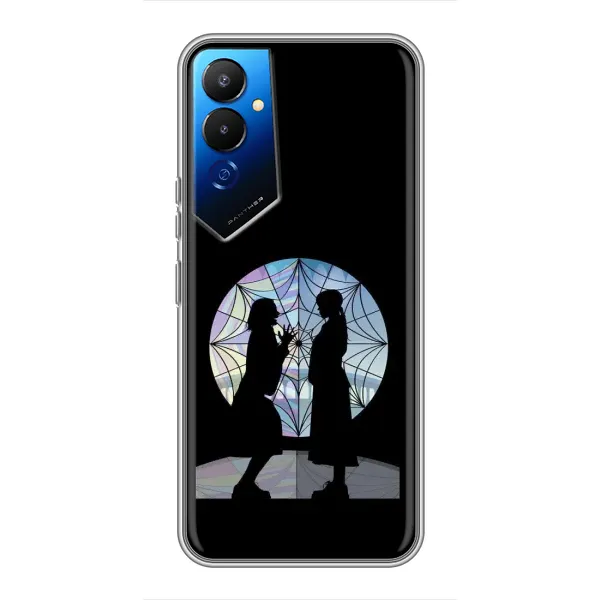 Чехол с принтом «комната Уэнздей» для TECNO POVA 4 (LG7n)