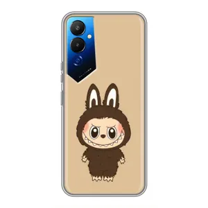 Чохол з Лабубу на Tecno POVA 4 (LG7n) (Bored Ape в червоному)
