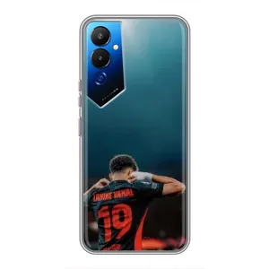 Чехол с футболистом Ламин Ямаль Tecno POVA 4 (LG7n) (Ламин 19)