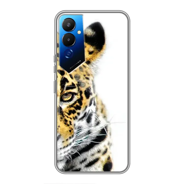 Чохол з принтом «Леопард» для TECNO POVA 4 (LG7n)