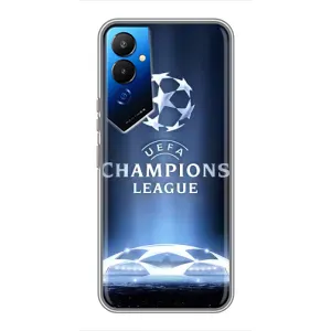 ФК Реал Мадрид чехлы для Tecno POVA 4 (LG7n) (AlphaPrint) (Лига чемпионов)