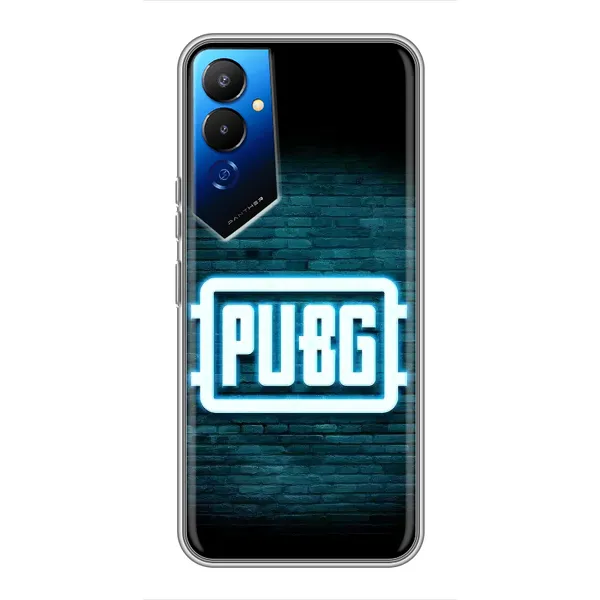 Чехол с принтом «Лого PUBG» для TECNO POVA 4 (LG7n) Чехол с принтом «Лого PUBG» для TECNO POVA 4 (LG7n)