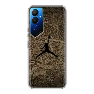Чехлы для Tecno POVA 4 (LG7n) - с картинкой JORDAN (AlphaPrint)