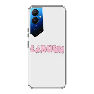 Чохол з Лабубу на Tecno POVA 4 (LG7n) (Лого Лабубу)