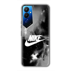 Чехол для Tecno POVA 4 (LG7n) - с принтом Найк (AlphaPrint) (Лого Найк)