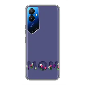 Чохол з принтом «Мама в квітах» для TECNO POVA 4 (LG7n)
