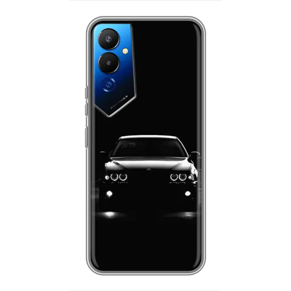 Чехол с принтом «Машина BMW» для TECNO POVA 4 (LG7n)