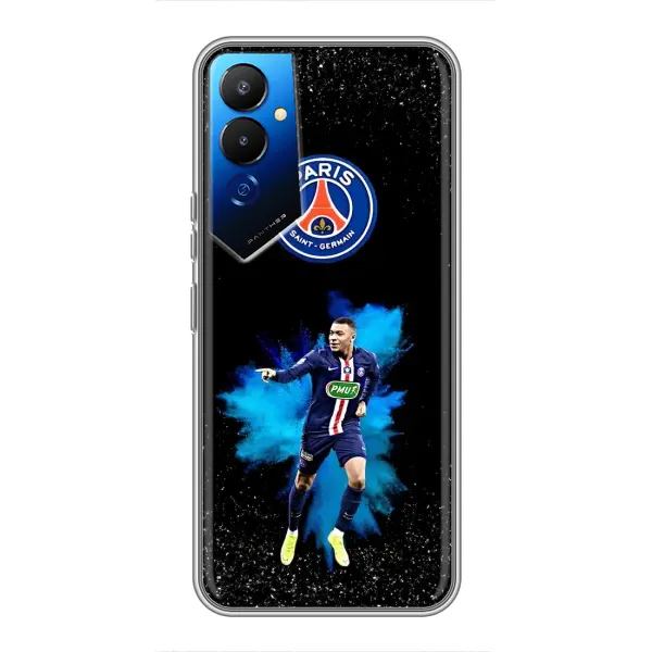 Чохол з принтом «Мбаппе ПСЖ» для TECNO POVA 4 (LG7n)