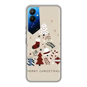 Рождественские, Праздничные Чехлы для Техно Пова 4 (Merry Christmas)