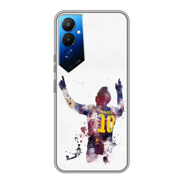 Чехол с принтом «Messi Barca» для TECNO POVA 4 (LG7n) Чехол с принтом «Messi Barca» для TECNO POVA 4 (LG7n)