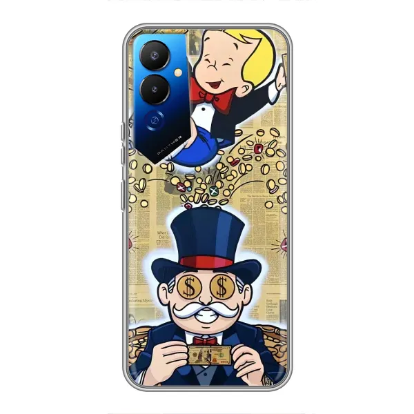 Чохол з принтом «Монополія Мен» для TECNO POVA 4 (LG7n)