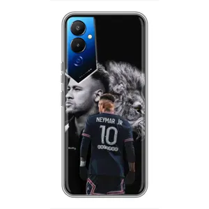 Чехол Неймар для Tecno POVA 4 (LG7n) (AlphaPrint) (Неймар Лев)