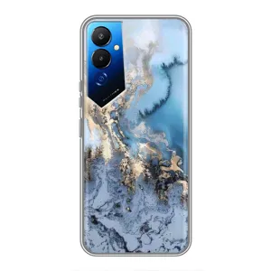 Мраморный чехол на Tecno POVA 4 (LG7n) (VPrint) (Нежный мрамор)