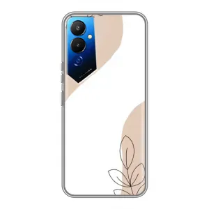 Чохол з принтом «Нюдова гілочка абстракція» для TECNO POVA 4 (LG7n)