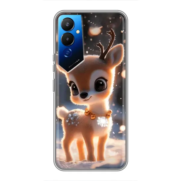 Чехол с принтом «Олененок» для TECNO POVA 4 (LG7n) Чехол с принтом «Олененок» для TECNO POVA 4 (LG7n)