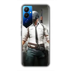 Чехол PUBG для Техно Пова 4 (AlphaPrint)