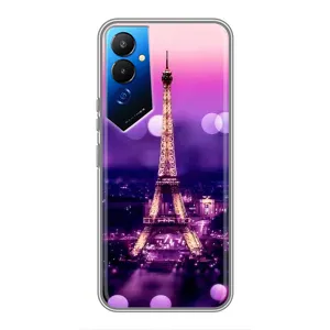 Чехол Эйфелева Башня для Tecno POVA 4 (LG7n) - (AlphaPrint) (Париж Башня)