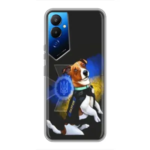 Чехлы с картинкой собаки Патрон для Tecno POVA 4 (LG7n) (AlphaPrint) (Патрон собачка)