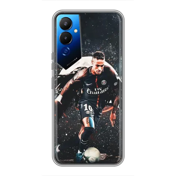 Чехол с принтом «PSG Neymar» для TECNO POVA 4 (LG7n)