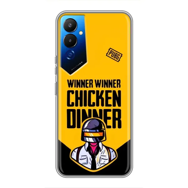 Чехол с принтом «Pubg шлем» для TECNO POVA 4 (LG7n) Чехол с принтом «Pubg шлем» для TECNO POVA 4 (LG7n)