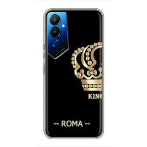 Чехлы для Tecno POVA 4 (LG7n) (VPrint) - Футбольные клубы (Roma)