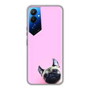 Чехлы с собаками для Tecno POVA 4 (LG7n) (VPrint) (Смешная собака)