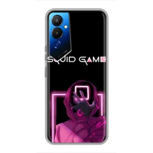 Чехол Гра в кальмара для Tecno POVA 4 (LG7n)