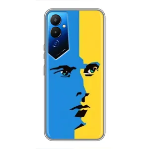 Украинские Чехлы для Tecno POVA 4 (LG7n) с картинкой УПА (AlphaPrint) (Степан Бандера)