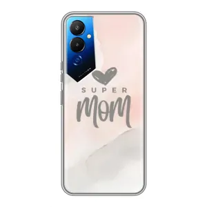 Чохол з принтом «Супер мама» для TECNO POVA 4 (LG7n)