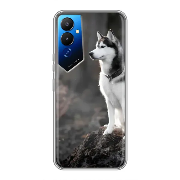 Чехол с принтом «Верный пес» для TECNO POVA 4 (LG7n)
