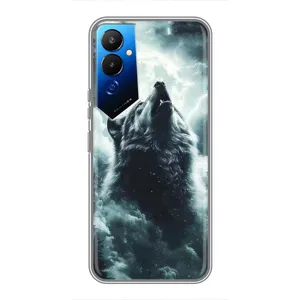 Чехол с картинкой «Хищники» для Tecno POVA 4 (LG7n)
