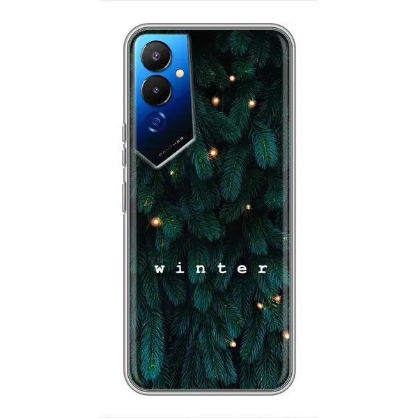 Чохол з принтом «Winter» для TECNO POVA 4 (LG7n)