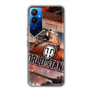 Чехлы с тематикой Киберспорт для Tecno POVA 4 (LG7n) (VPrint) (World of Tanks)