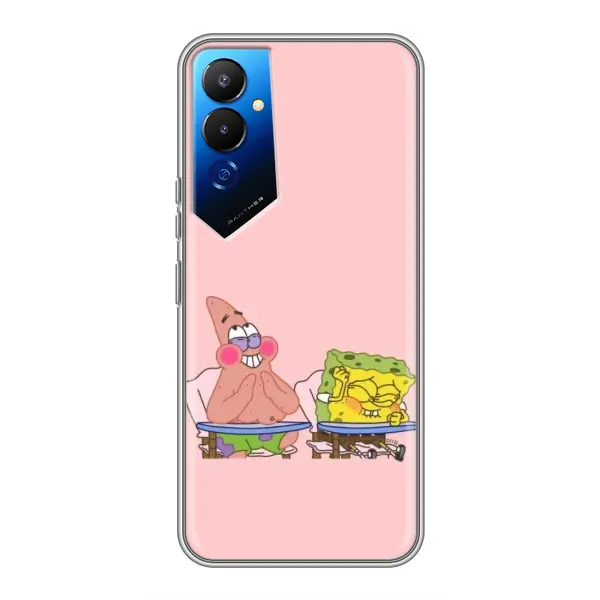 Чохол з принтом «За партою» для TECNO POVA 4 (LG7n)