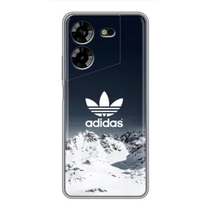 Чехлы Адидас для Tecno POVA 5 (LG7n) (AlphaPrint) (Адидас в горах)