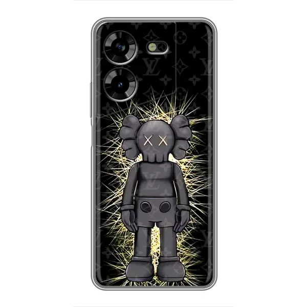 Чехол с принтом «Bearbrick LV» для TECNO POVA 5 (LG7n)