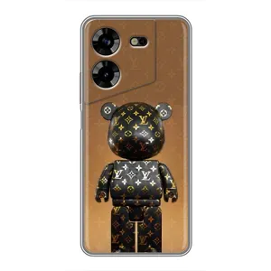 Чохли для Tecno POVA 5 (LG7n) - Bearbrick Louis Vuitton (PREMIUMPrint)
