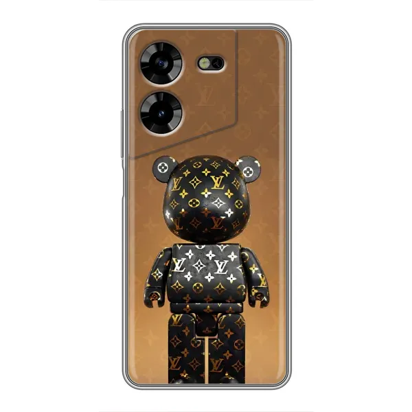 Чехол с принтом «Bearbrick» для TECNO POVA 5 (LG7n)