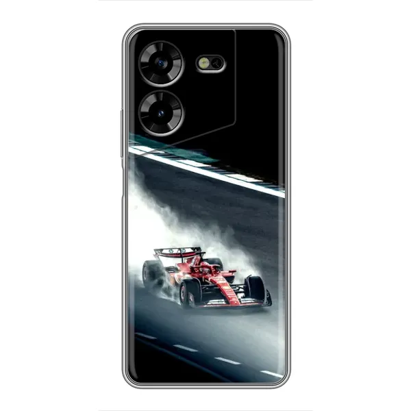 Чехол с принтом «Болид гоночный» для TECNO POVA 5 (LG7n)
