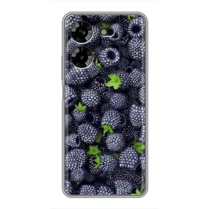 Чехлы с Фруктами для Tecno POVA 5 (LG7n) (VPrint) (Ежевика)